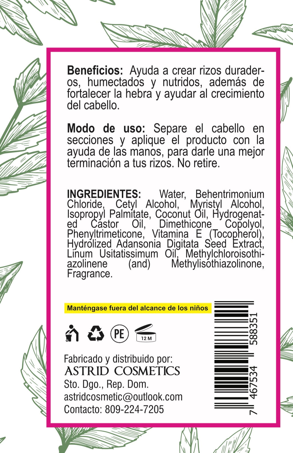 Curl Definition Cream