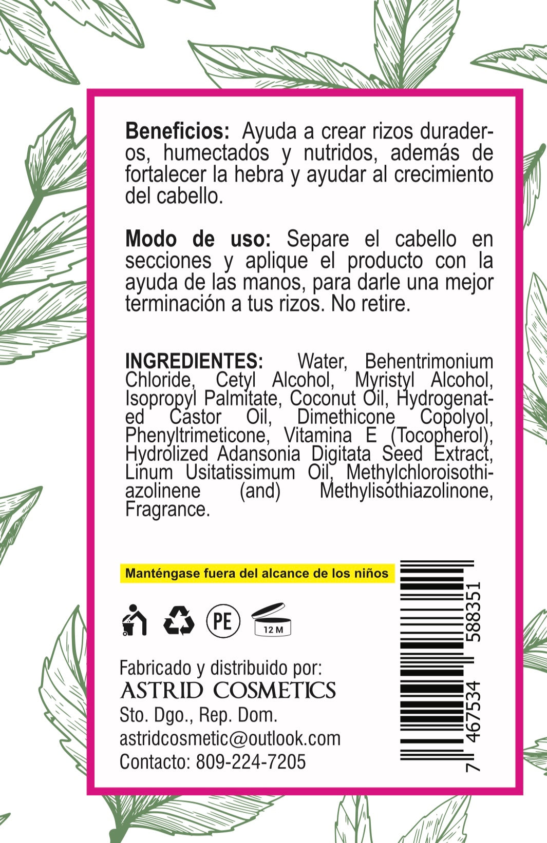 Curl Definition Cream